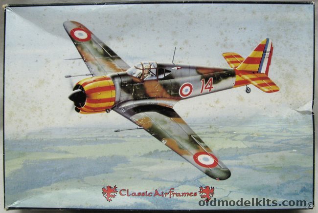 Classic Airframes 1/48 Marcel Bloch MB-155 - No. 702 GC II/8 June 1941 / No. 708 GC 11/8 1941-42 (Vichy), 423 plastic model kit